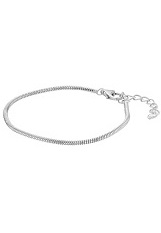extraordinary tiny chain cord silver baby bracelet